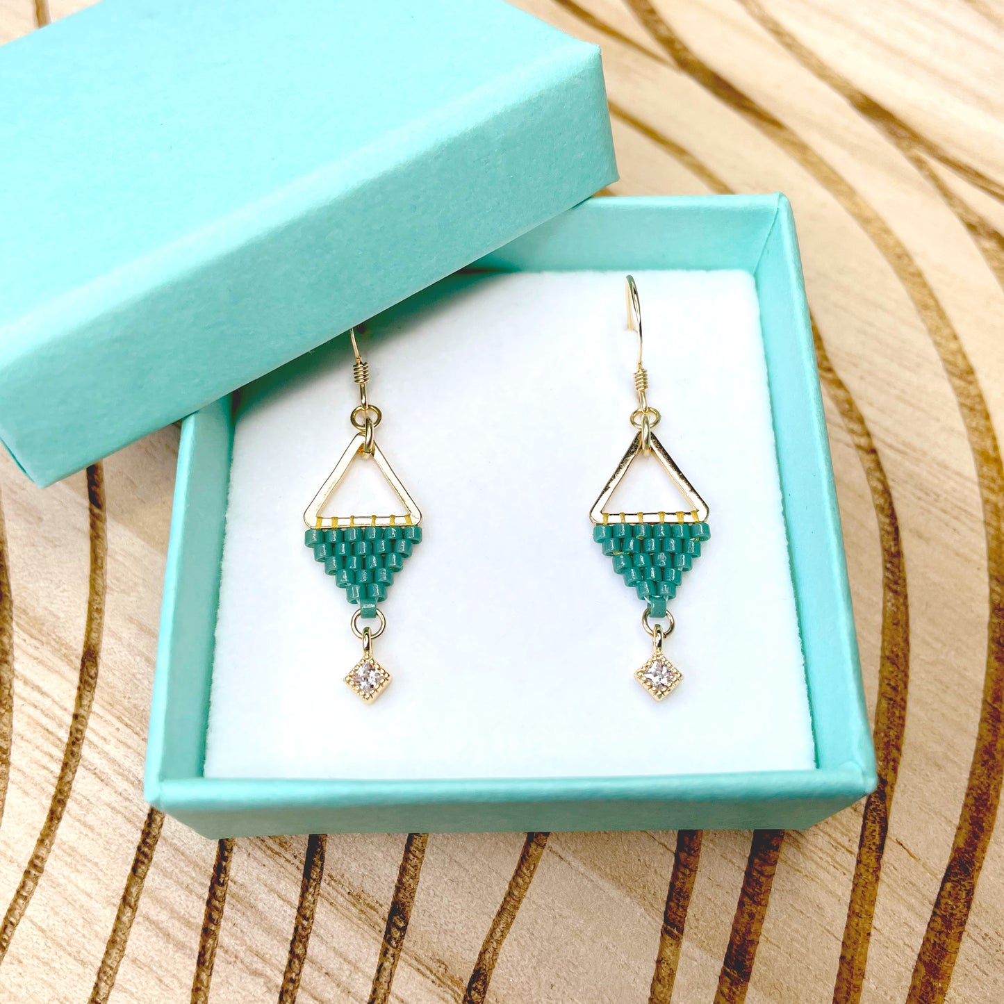 Boucles d'oreilles BERLINGOTS ◇ Vert