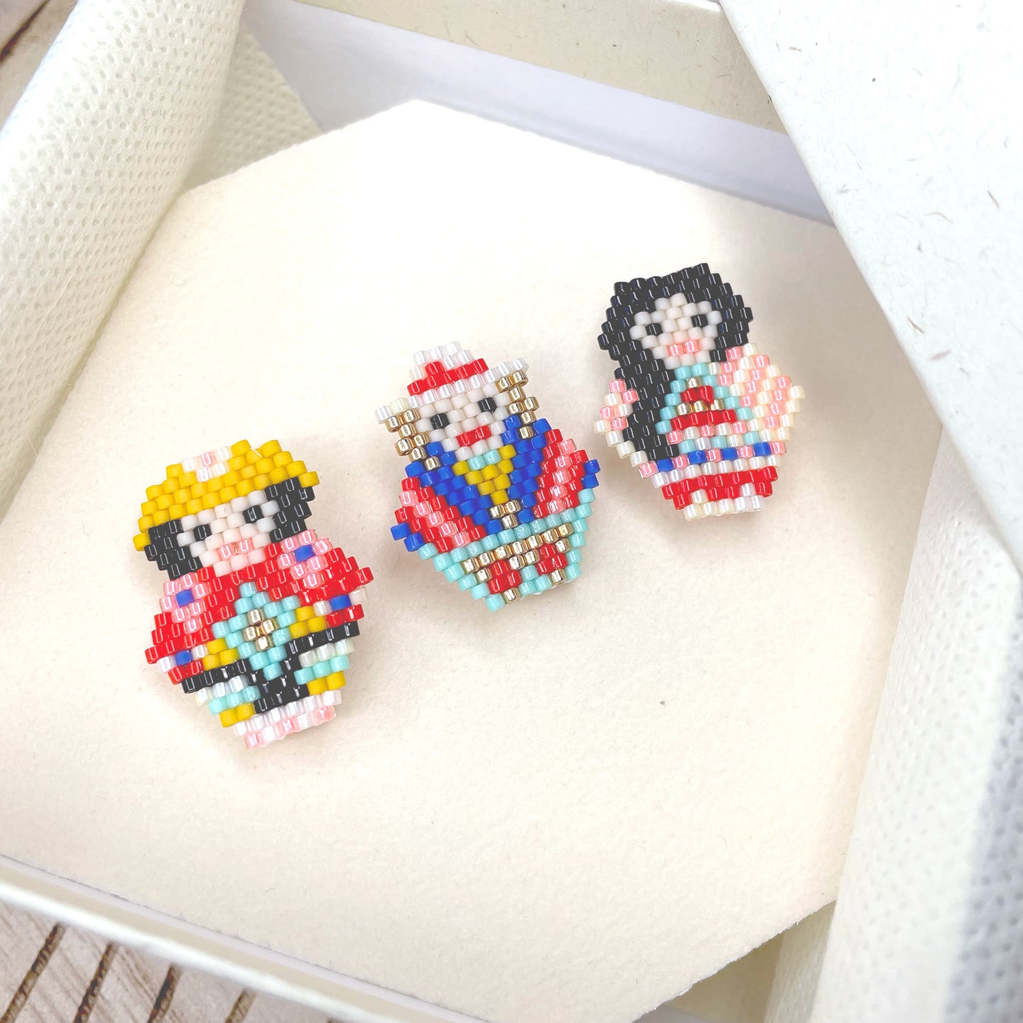 Trio de broches CARMEN ◇