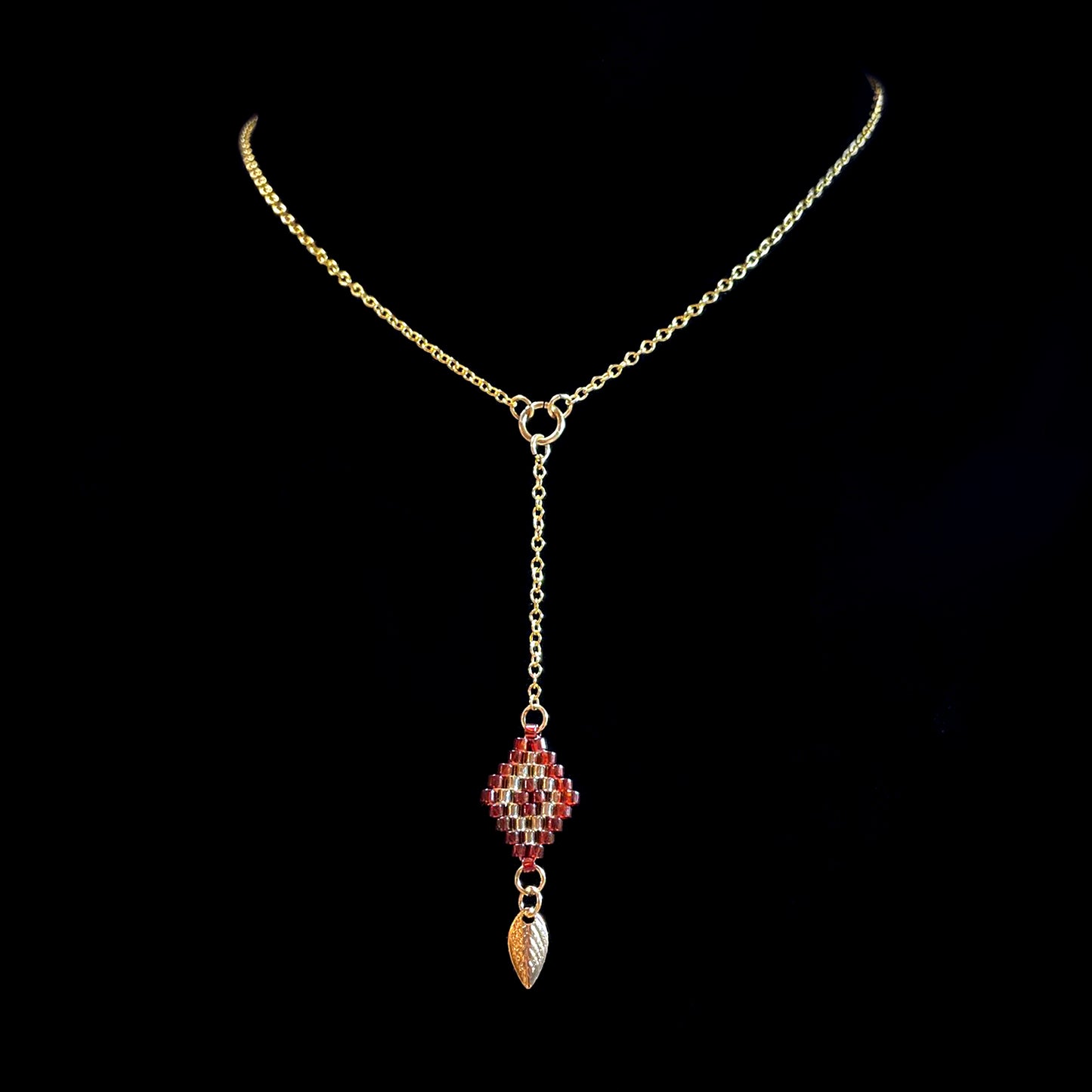 Collier MONICA ◇ Bordeaux